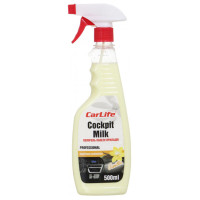 Полироль для панели приборов Carlife Cockpit Milk Ваниль, 500мл