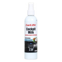 Полироль для панели приборов Carlife Cockpit Milk Кокос, 250мл