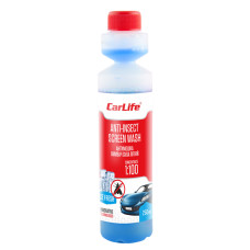 Очиститель стекла Carlife Anti-insect Screen-Wash. Ice Fresh, летний концентрат 1:100
