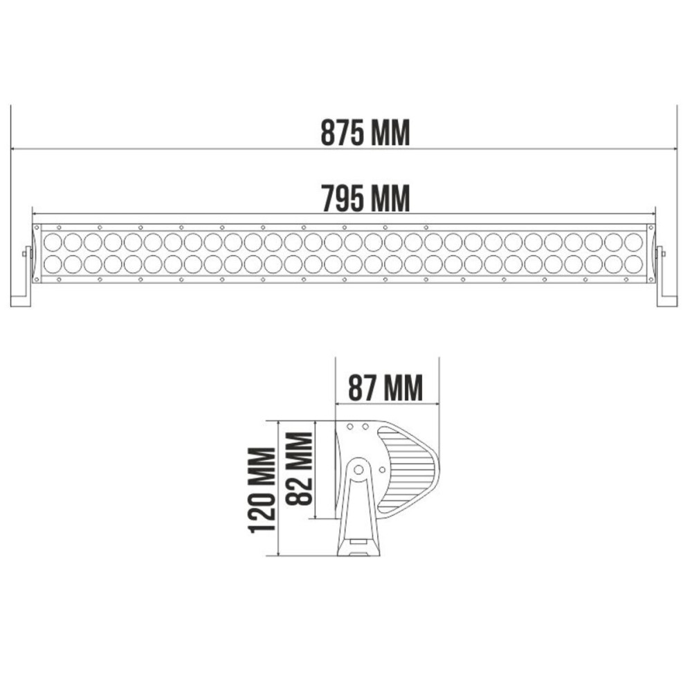 Автолампа світлодіодна BELAUTO CREE Spot LED (60*3w)