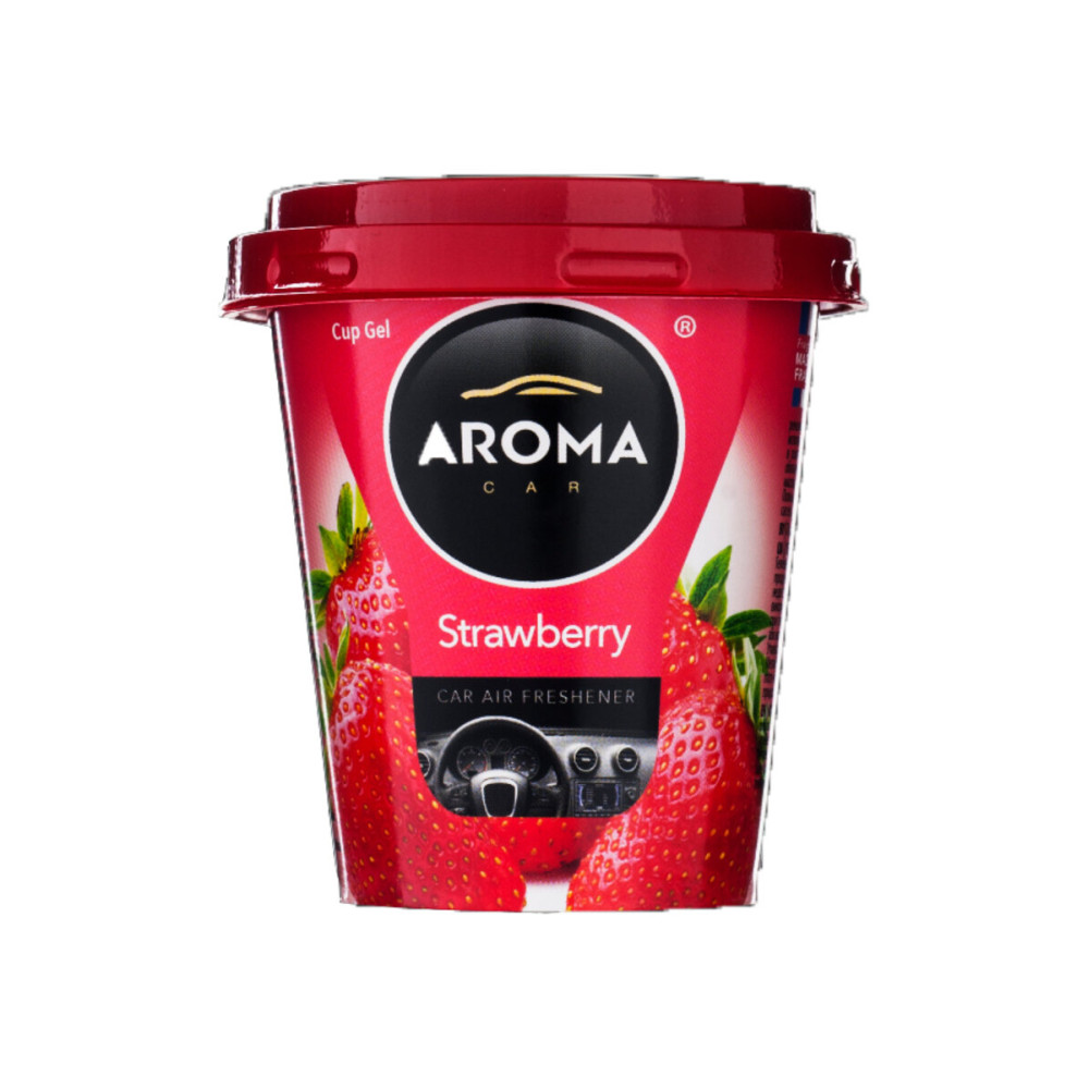 Ароматизатор Aroma Car CUP Gel Green Tea Strawberry, 130g