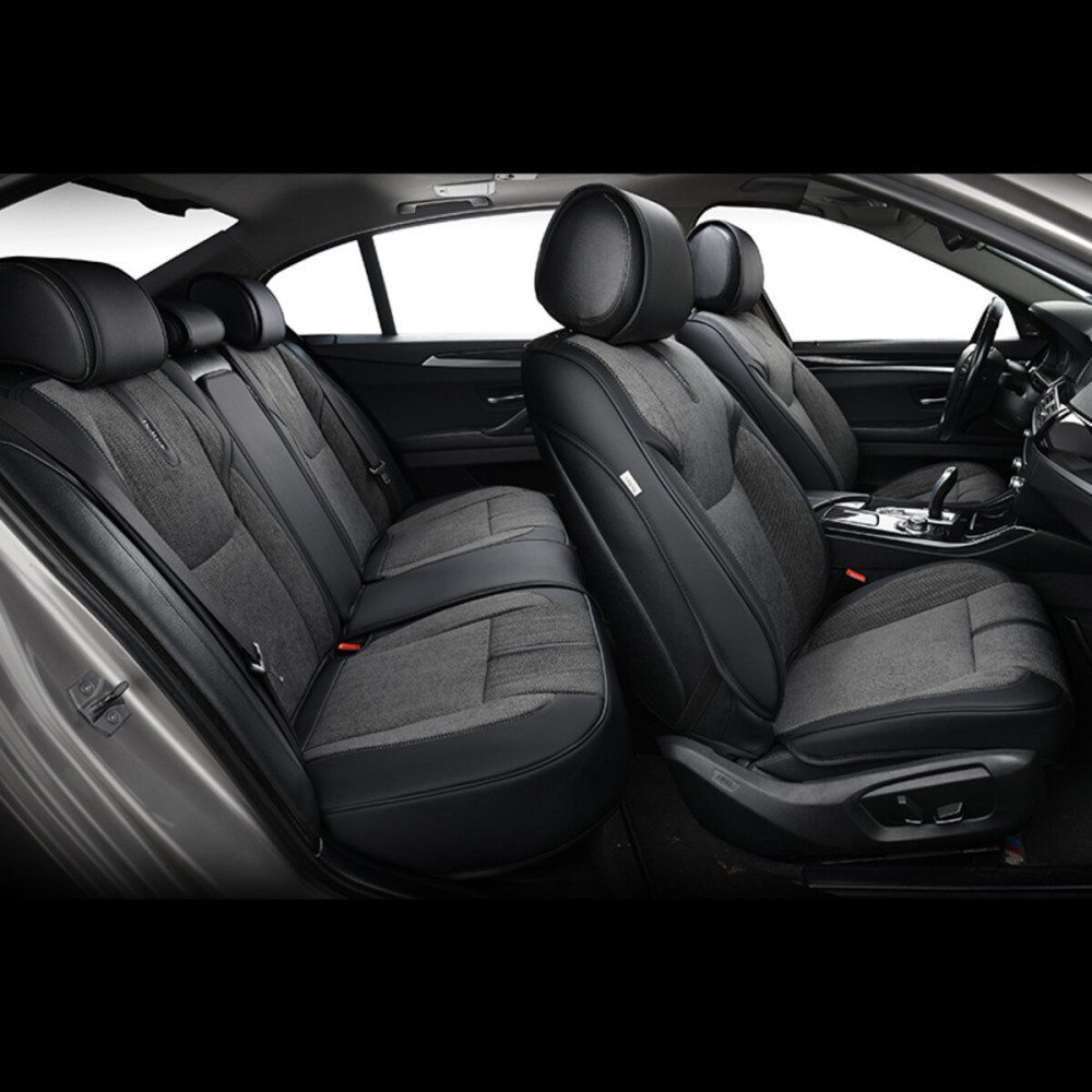 Комплект, 3D чехлы для сидений BELTEX Manhattan, black