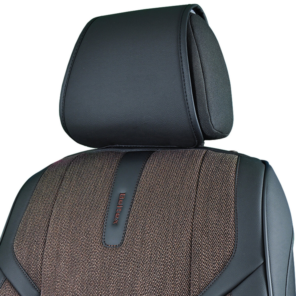 Комплект, 3D чехлы для сидений BELTEX Manhattan, coffee