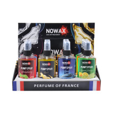 Автомобільний ароматизатор повітря Nowax PUMP SPRAY 75ml mix№3