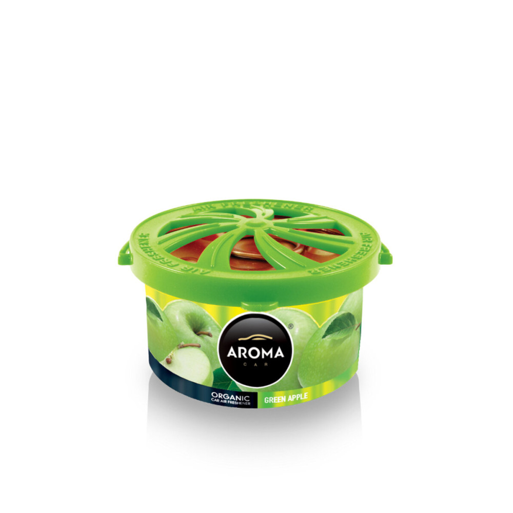 Ароматизатор Aroma Car Organic Green Tea Green Apple, 40g