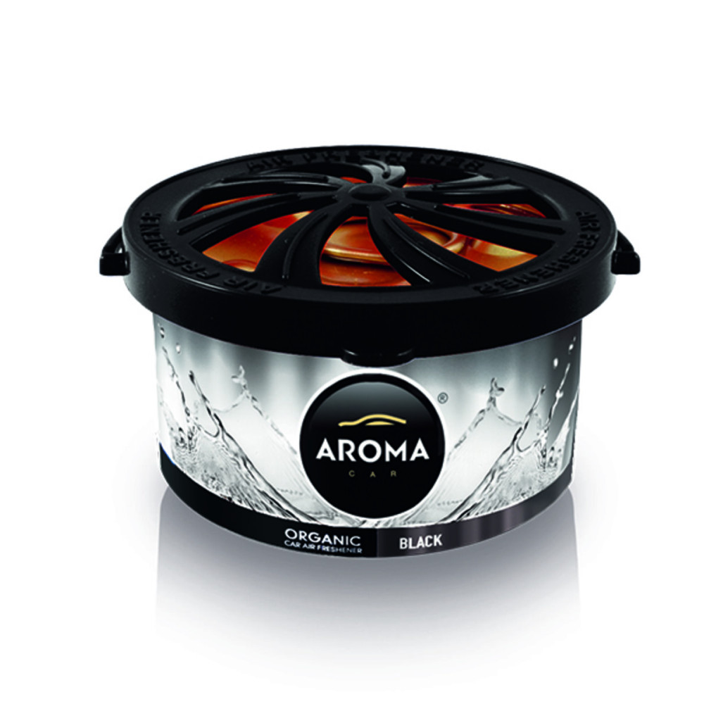 Ароматизатор Aroma Car Organic Green Tea Black, 40g