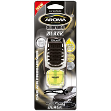 Ароматизатор Aroma Car Supereme Slim Black, 7мл