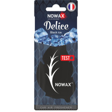 Ароматизатор повітря целюлозний Nowax серія Delice - Black Ice