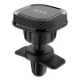 Автомобильный держатель для смартфона HOCO CA52 Intelligent air outlet in-car holder Black+Gray