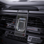 Автомобильный держатель для смартфона HOCO CA74 Universe air outlet magnetic car holder Black+Silver