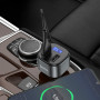 FM-модулятор с зарядным устройствомом HOCO E67 Fighter QC3.0 18W car BT FM transmitter Black