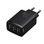 Мережевий зарядний пристрій Baseus Compact  Charger 3U 17W EU Black