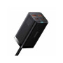 Мережевий зарядний пристрій Baseus GaN3 Pro Desktop Fast Charger 2U+2C 100W EU Black