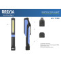 Фонарь инспекционный Brevia LED Pen Light 2W LED, 150lm, IP20, IK05, 3xAAA 11390