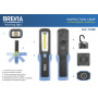 Фонарь инспекционный Brevia LED Інспекційна ламп 3W COB+1W LED 300lm, IP20, IK05,3xAA 11440