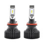 LED автолампа Solar H11 12/24V 6500K 8000Lm 60W ZES Chip