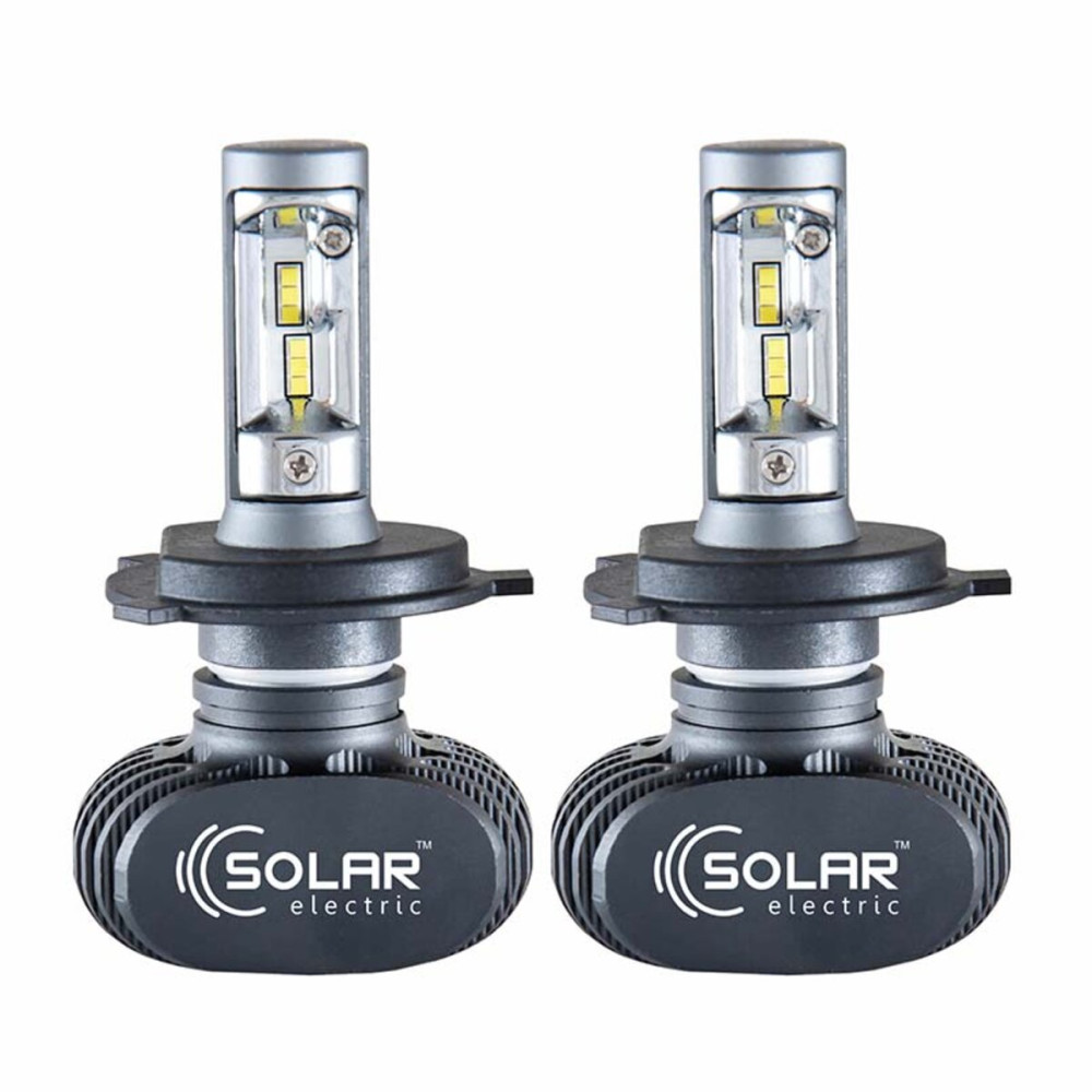 LED автолампа Solar H4 12/24V 6000K 4000Lm 50W Seoul CSP 19x19