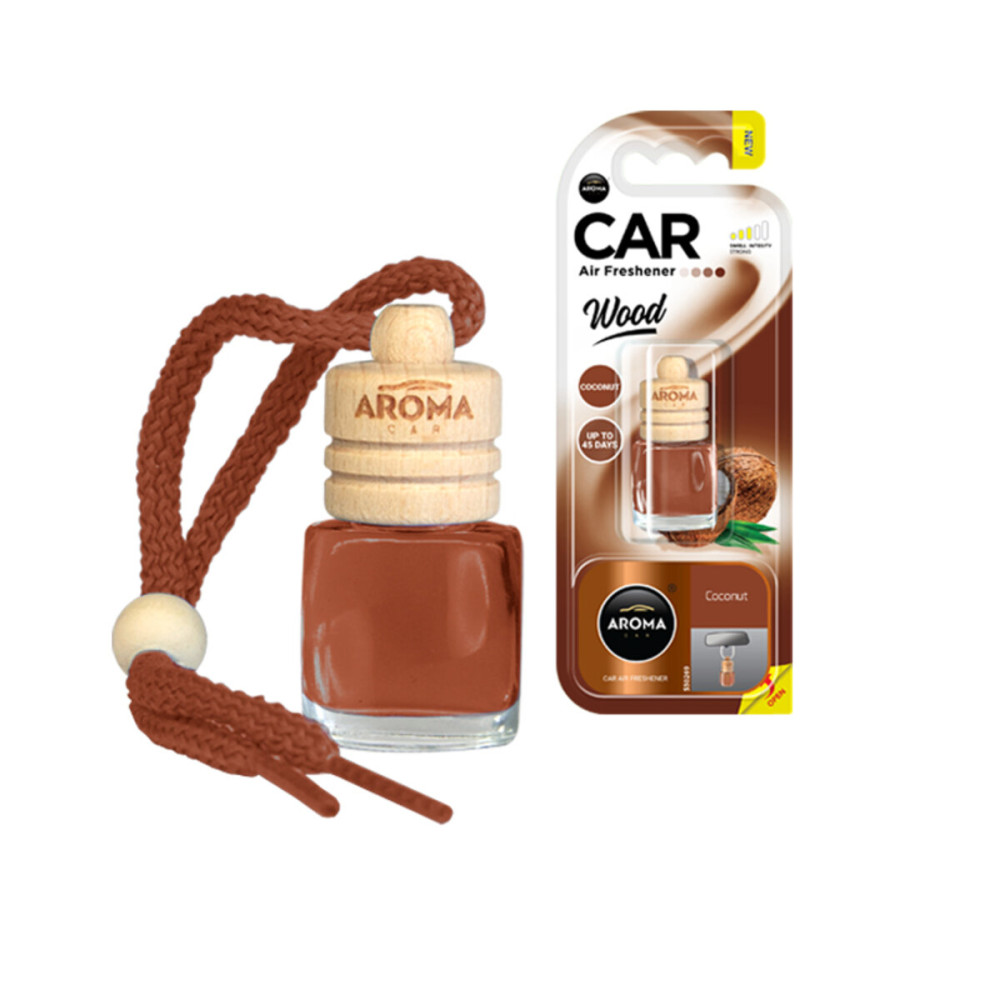 Ароматизатор Aroma Car Wood Coconut, 6ml