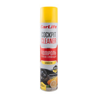 Полироль для панели приборов CarLife Cockpit Cleaner Лимон, 320мл