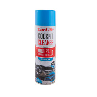 Полироль для панели приборов CarLife Cockpit Cleaner Новая машина, 500мл