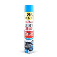 Полироль для панели приборов CarLife Cockpit Cleaner Новая машина, 750мл