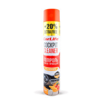 Полироль для панели приборов CarLife Cockpit Cleaner Мультифрукт, 750мл