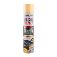 Полироль для панели приборов CarLife Cockpit Cleaner EXTRA MAT Ваниль, 320мл