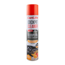 Полироль для панели приборов CarLife Cockpit Cleaner EXTRA MAT Мультифрукт, 320мл
