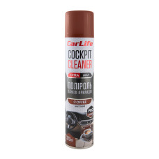 Полироль для панели приборов CarLife Cockpit Cleaner EXTRA MAT Кофе, 320мл