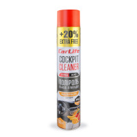 Полироль для панели приборов CarLife Cockpit Cleaner EXTRA MAT Мультифрукт, 750мл