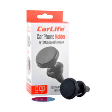 Держатель мобильного телефона автомобильный Carlife магнитный на дефлектор PH609