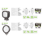 Автолампа светодиодная BELAUTO CREE Flood LED (7*10w)