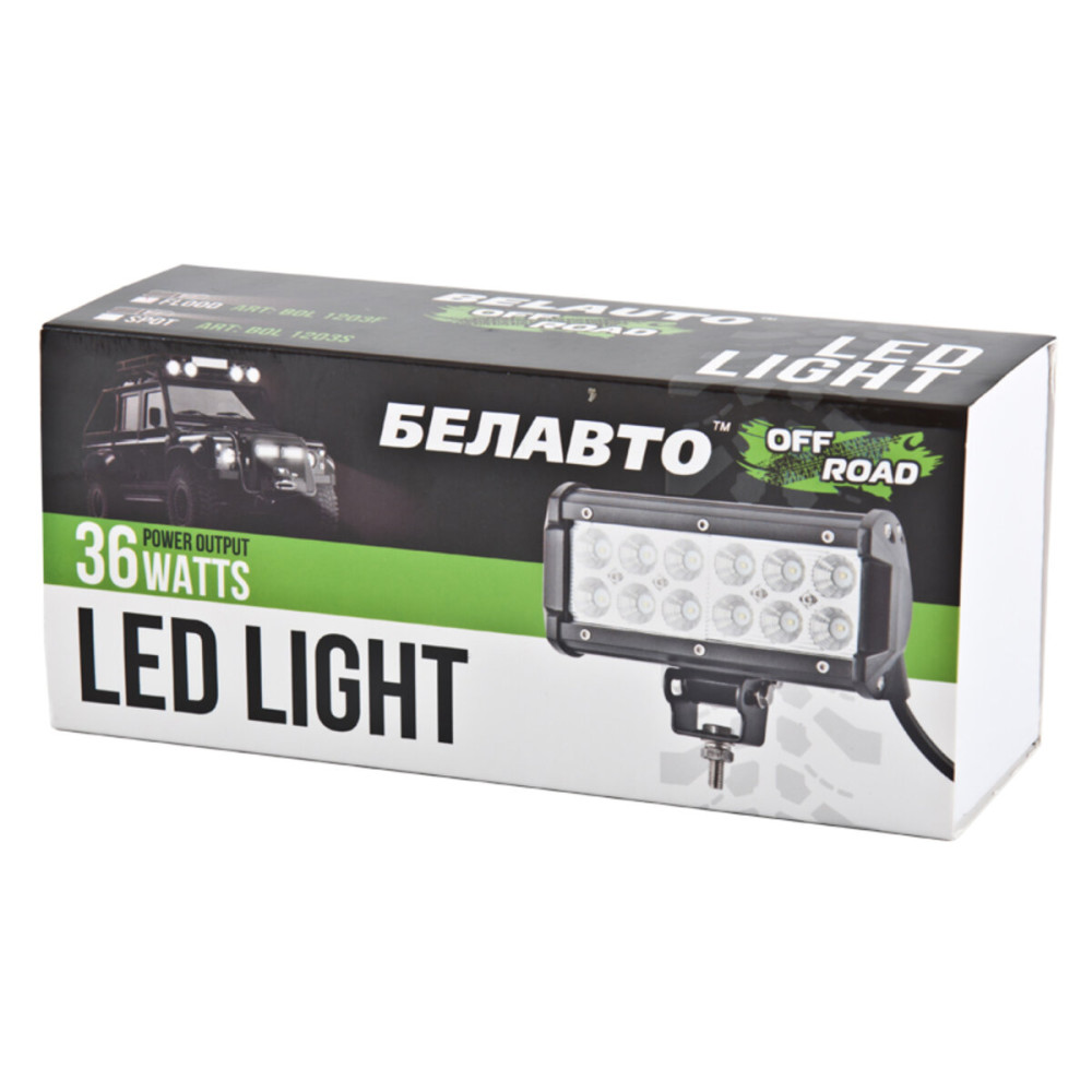Автолампа светодиодная BELAUTO CREE Spot LED (12*3w)