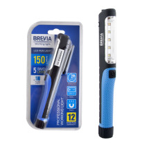 Фонарь инспекционный Brevia LED Pen Light 5SMD+1W LED 150lm 3xAAA