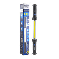 Профессиональная инспекционная лампа Brevia LED 60см 8W COB 800lm 2200mAh Power Bank