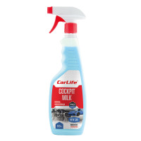 Полироль-молочко для панели приборов Carlife Cockpit Milk Новая Машина, 500мл