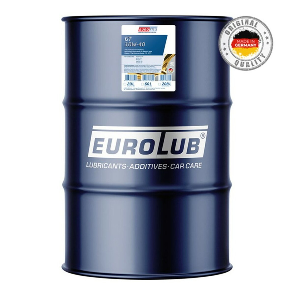 Моторное масло EuroLub GT SAE 10W-40 60л.