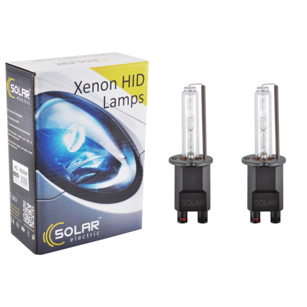 Ксеноновая лампа Solar H3 4300K, 85V, 35W PK22s KET, 2шт