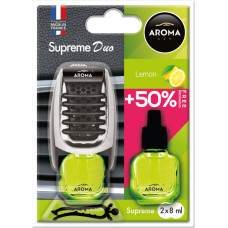 Ароматизатор Aroma Car Supreme Duo Slim Lemon, 7мл