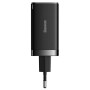 МЗП Baseus GaN5 Pro Fast Charger 2C+U 65W  EU  Black(Include：Baseus Xiaobai series fast charging Cable Type-C  to Type-C 100W(20V/5A) 1m Black）