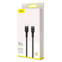 Кабель Baseus Cafule Cable Type-C to iP PD 20W 1m Red+Black