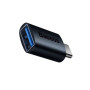 Адаптер Baseus Ingenuity Series Mini OTG Adaptor Type-C to USB-A 3.1 Blue