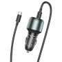 Автомобильное зарядное устройство HOCO NZ9 Galloper 95W three-port(2C1A) car charger set(Type-C to Type-C) Black
