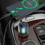 Автомобильное зарядное устройство HOCO NZ9 Galloper 95W three-port(2C1A) car charger set(Type-C to Type-C) Black