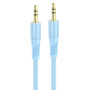 Аудiокабель HOCO UPA25 Transparent Discovery Edition AUX audio cable Blue