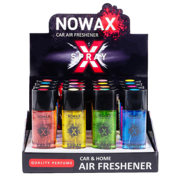 Бокс MIX №2 ароматизаторов воздуха Nowax серия X Spray 50 ml