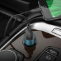 Автомобильное зарядное устройство BOROFONE BZ19A Wisdom single port QC3.0 car charger set(Micro) 18W Sapphire Blue