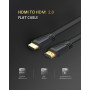 Кабель UGREEN ED015 HDMI Flat Cable 2m (UGR-70159)