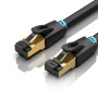 Кабель Vention Cat.8 SFTP Patch Cable 1.5M Black (IKABG)