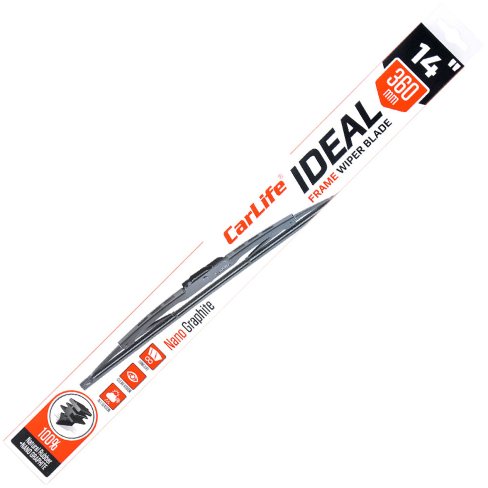 Каркасная щетка CarLife IDEAL 14/360мм